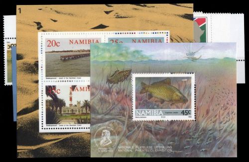 1990, Namibia, 668-70 u.a., **