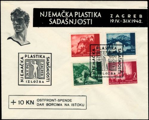 1942, Kroatien, cto