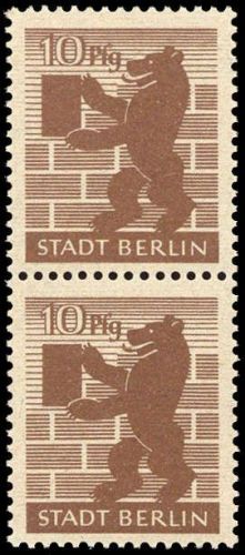 1945, SBZ Berlin Brandenburg, 4 A b waz + a, **