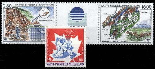 1975, St. Pierre et Miquelon, 513 u.a., **