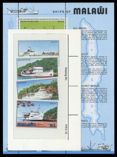1975, Malawi, Bl. 39 u.a., **