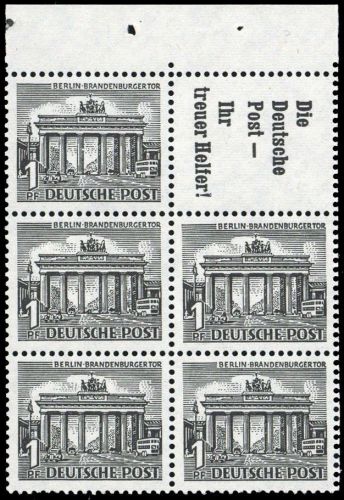 1952, Berlin, HBl. 10, **