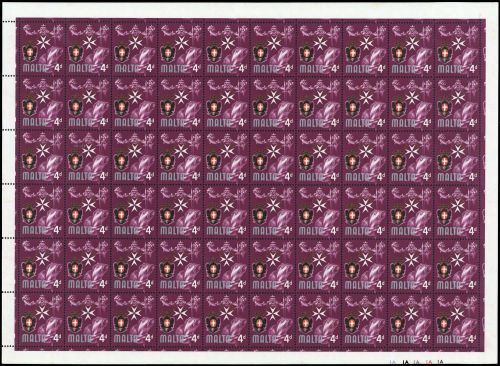 Malta, 307 Abart (50), **