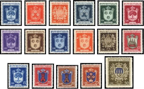 San Marino, 318-34 (100), **