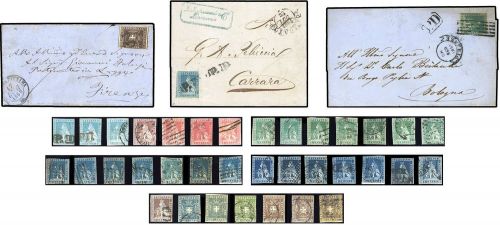 Italien Staaten Toscana, gest., Brief