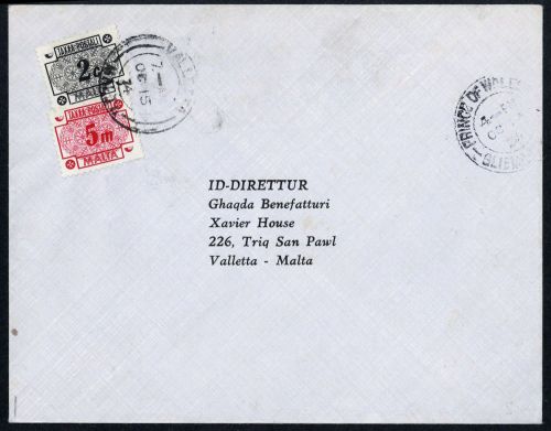 1974, Malta, P 40, 42, Brief