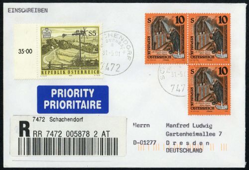 Österreich, Brief