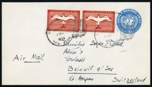 1951, UNO New York, 12 (2) u.a., Brief
