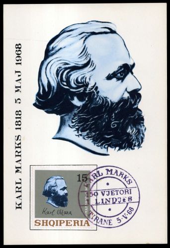 1968, Albanien, 1273 MK, Brief