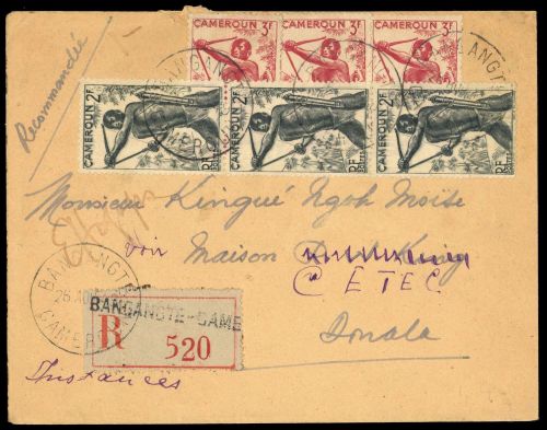 1946, Kamerun, 279-80, Brief
