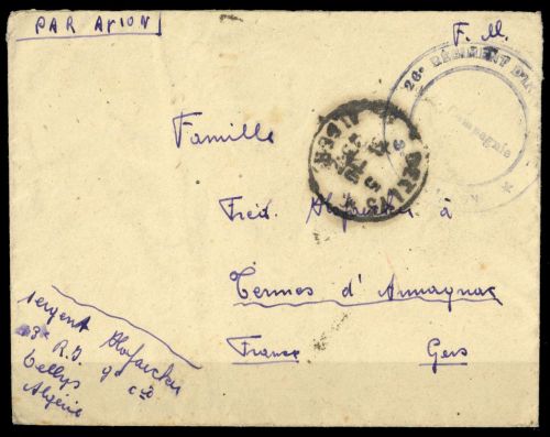 Algerien, Brief