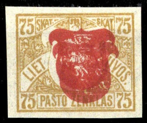 1919, Litauen, 57 U DD, **