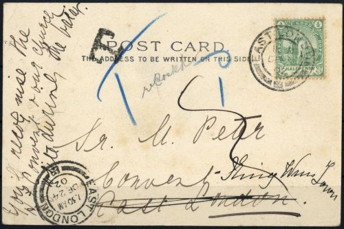 1898, Kap der Guten Hoffnung, 50, Brief