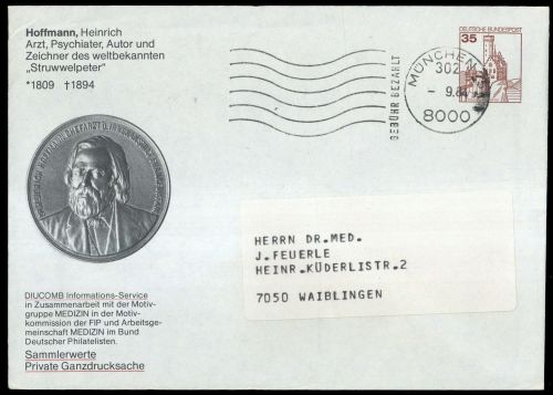 Menschen & Gesellschaft, Persönlichkeiten, Bu PU 109, Brief