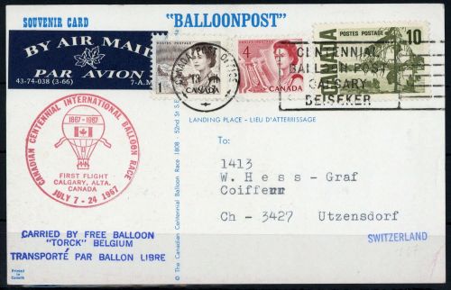 1967, Canada, 404 u.a., Brief