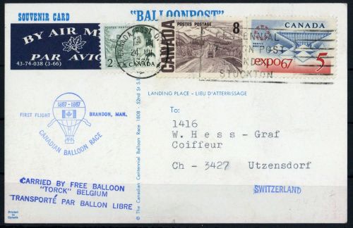 1967, Canada, 403 u.a., Brief
