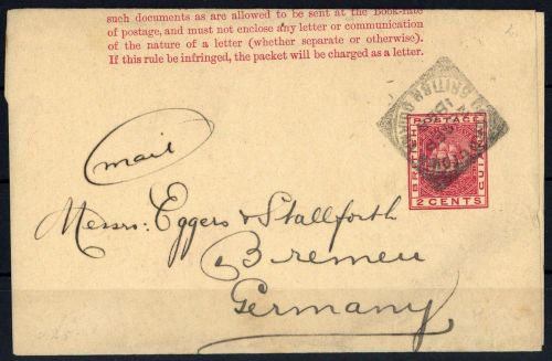 1884, Guyana, S 2, Brief