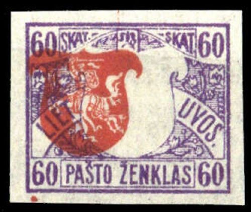 1919, Litauen, 56 U Var., **