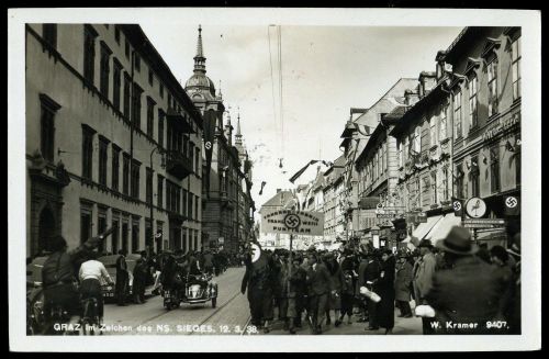 III. Reich Propaganda,Bauten und Strassen,Ansichten mit NS-Symbolen