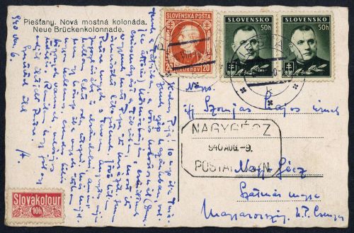 1940, Slowakei, 37 A, 67 (2), Brief