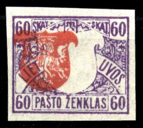 1919, Litauen, 56 U Var., *