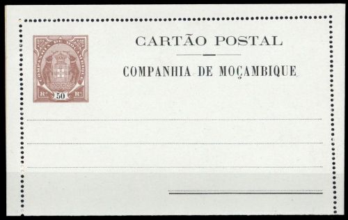 1904, Mocambique Gesellschaft, K 2/01, Brief