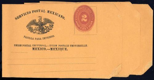 1887, Mexiko, S 12 (3), Brief