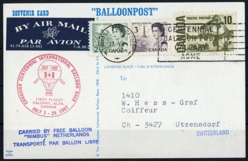 1967, Canada, 404 u.a., Brief