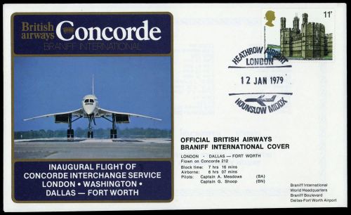 1979, Luftfahrt,Flugpost,sonstige Fluggessellschaften, Brief