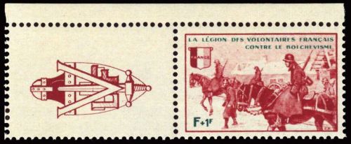 1942, Deutsche Besetzung II. WK Französische Legion, VIII ZF, **