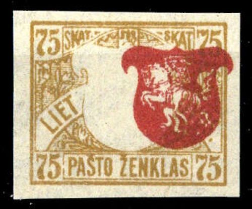 1919, Litauen, 57 U Var., **