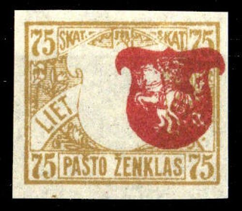 1919, Litauen, 57 U Var., **