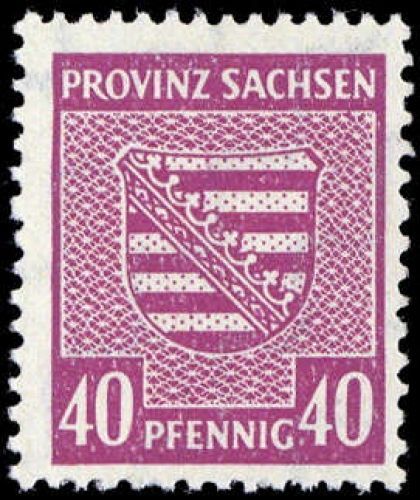 1945, SBZ Provinz Sachsen, 84 Xa, **