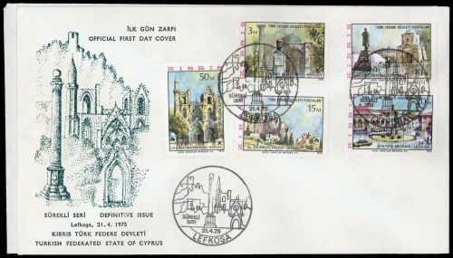 1975, Türkisch Zypern, 10-19, FDC