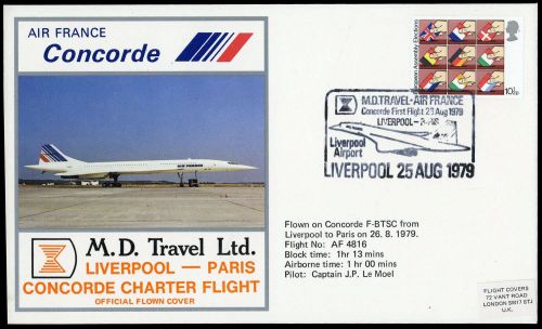 1979, Luftfahrt,Flugpost,sonstige Fluggessellschaften, Brief
