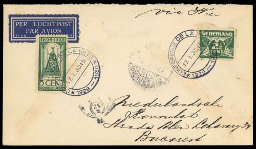 1929, Int.Organisationen, UNO, Brief
