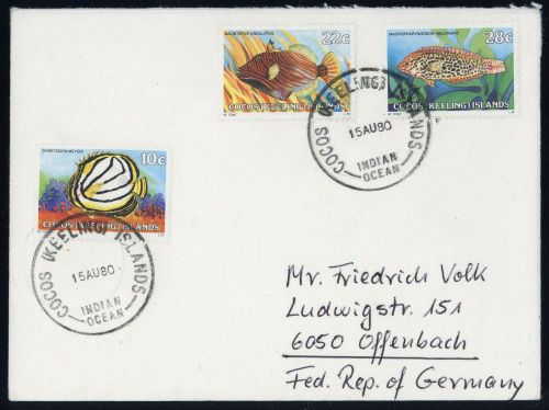1979, Kokos Inseln, 50-51, 37, Brief