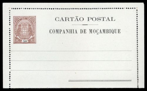 1904, Mocambique Gesellschaft, K 2/04, Brief