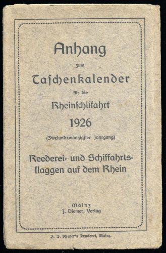 1926, Schiffahrt