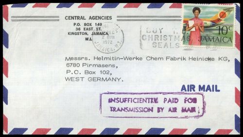 1972, Jamaica, 353, Brief