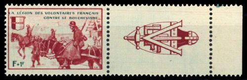 1942, Deutsche Besetzung II. WK Französische Legion, VIII ZF, **