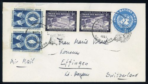 1953, UNO New York, 25, 31 u.a., Brief