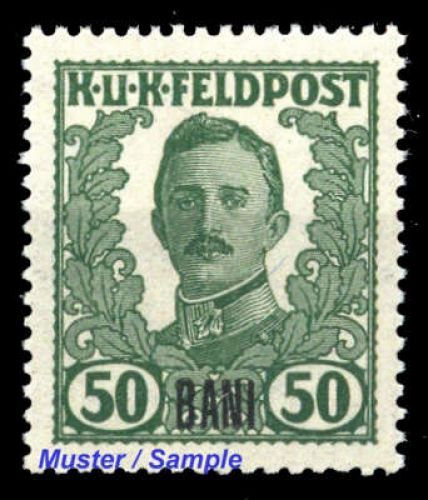 1918, Österreich Feldpost Rumänien, X, **
