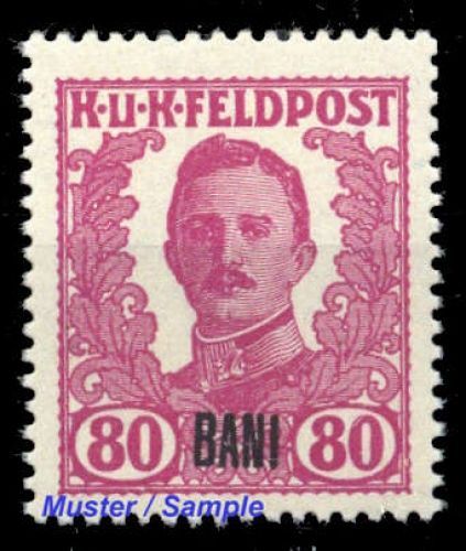 1918, Österreich Feldpost Rumänien, XII, **