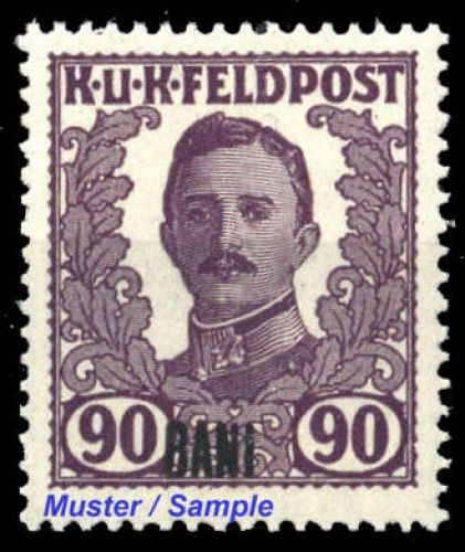 1918, Österreich Feldpost Rumänien, XIII, **