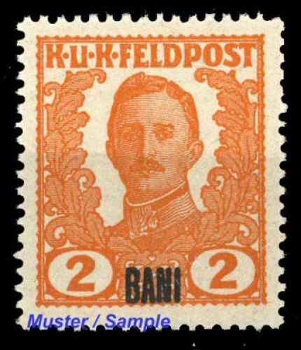1918, Österreich Feldpost Rumänien, II, **