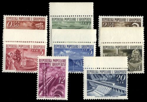 1953, Albanien, 525-32, **