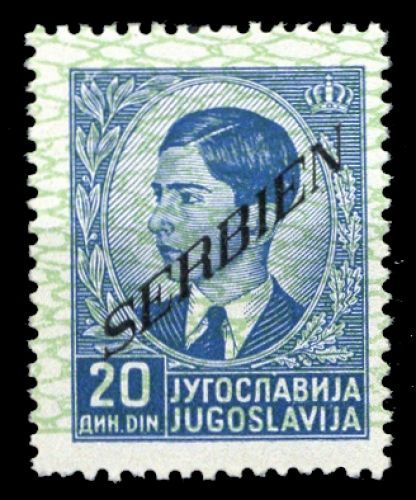 1941, Deutsche Besetzung II. WK Serbien, 44 Var., *