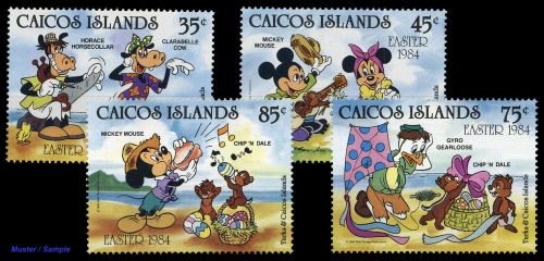 1984, Caicos Inseln, 42-45, **