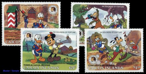 1985, Caicos Inseln, 85-88, **